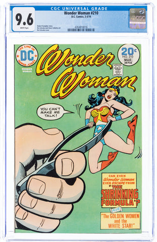 Wonder Woman 210 CGC 9.6