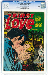 First Love Illustrated 43 File Copy CGC 8.5