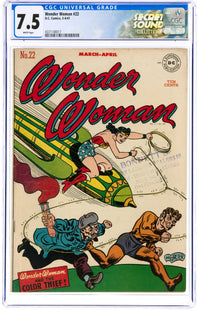 Wonder Woman 22 CGC 7.5