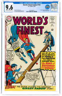 World's Finest Comics 154 CGC 9.6