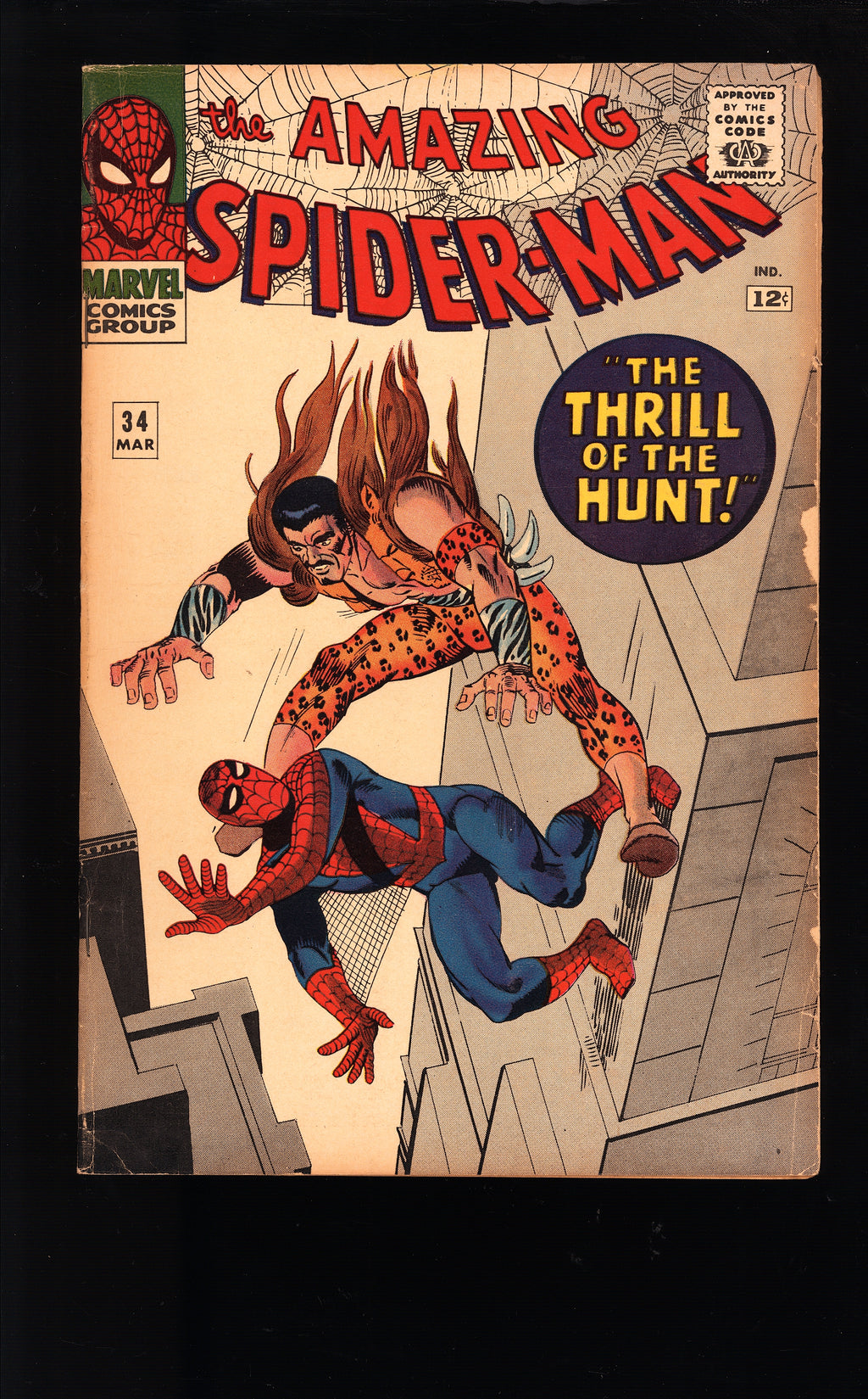 1965 19866 Amazing Spider-Man 30, 32, 34 VG- 3.5 LOT
