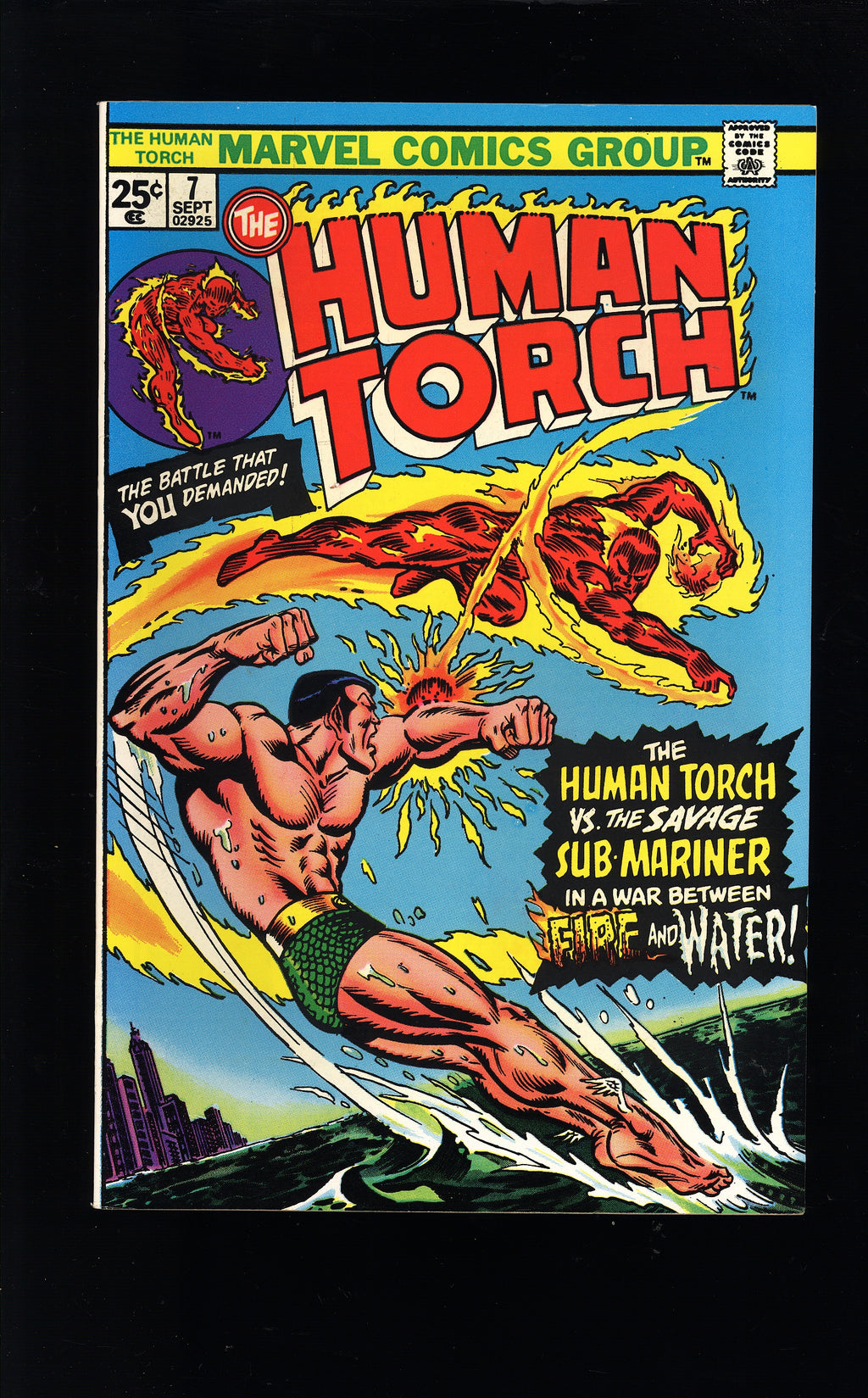 1975 Human Torch 2, 7, The Invaders 1, 2, 10, 21 NM LOT