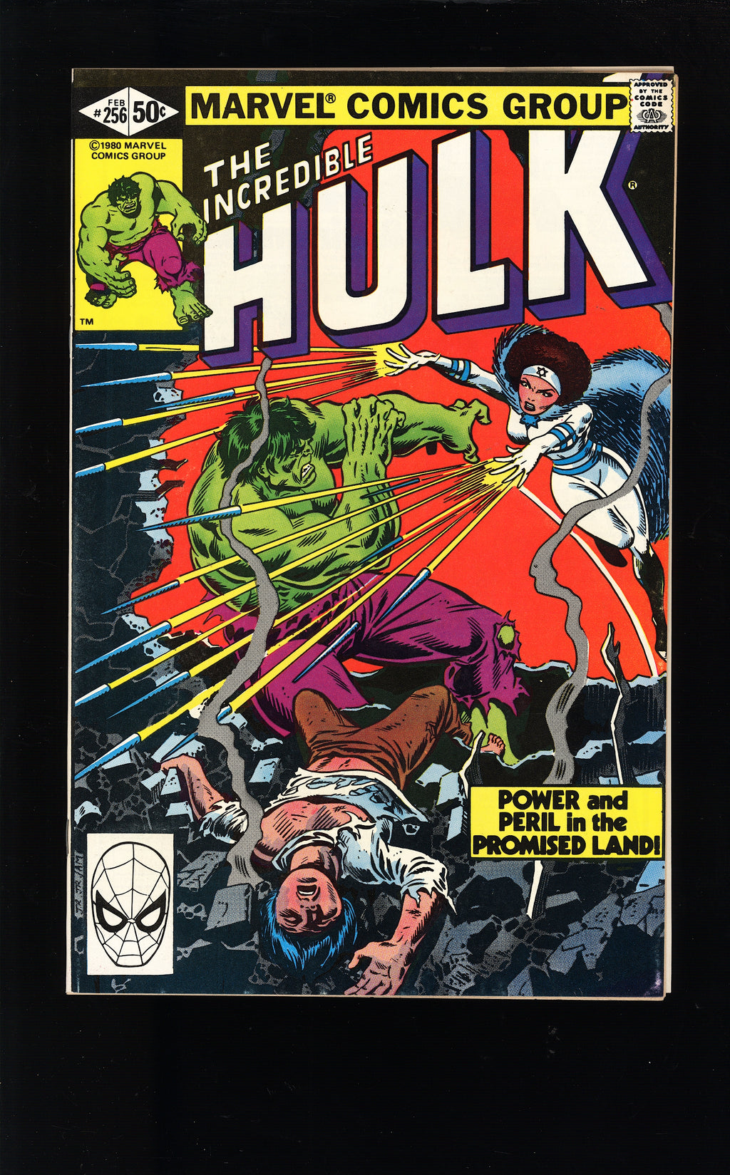 1980 The Incredible Hulk 256 NM+ - 1ST FULL APP SABRA