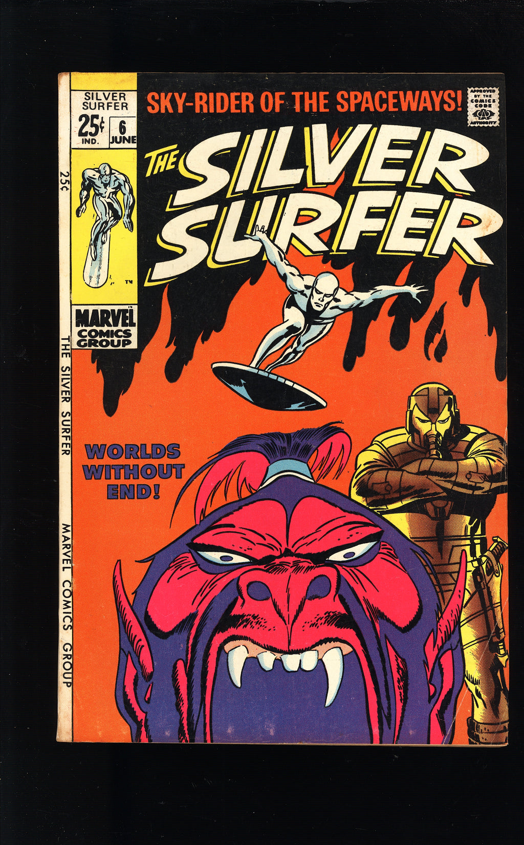1968 The Silver Surfer 6 FN/VF