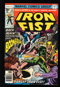 1977 Iron Fist 13 NM++ HIGH GRADE