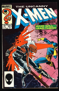 1985 X-Men 201 NM - 1ST NATHAN SUMMERS CABLE