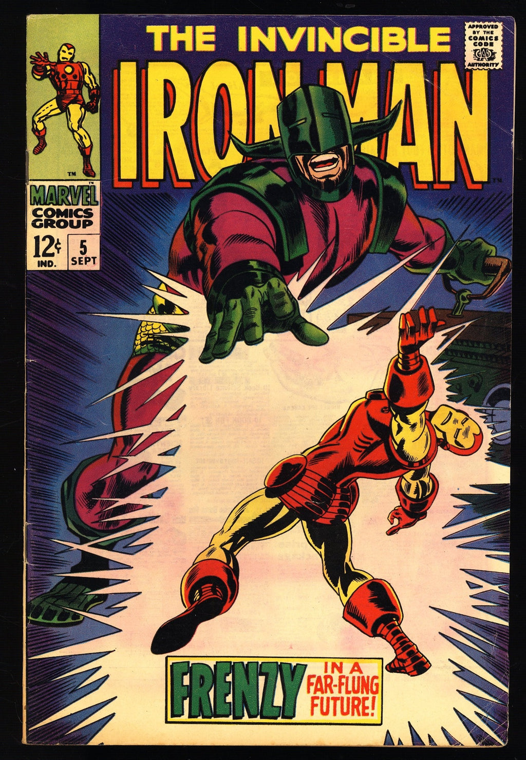 1968 The Invincible Iron Man 5 FN