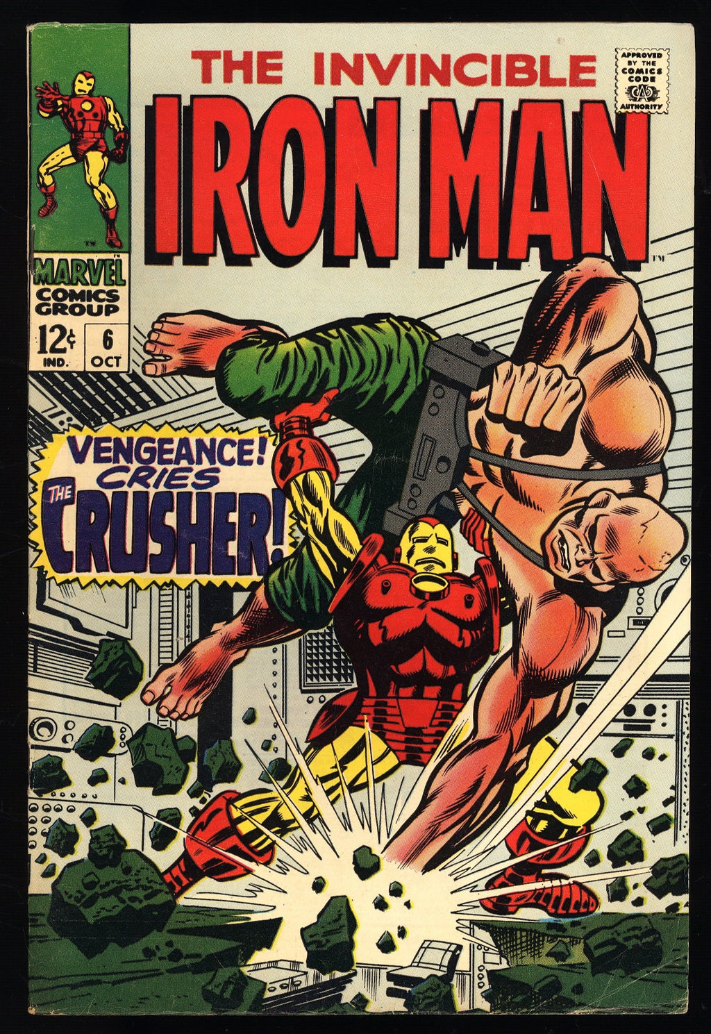 1968 The Invincible Iron Man 6 FN-
