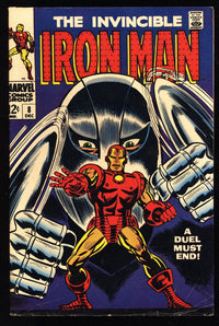 1968 The Invincible Iron Man 8 FN