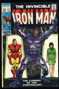 1969 The Invincible Iron Man 12 FN