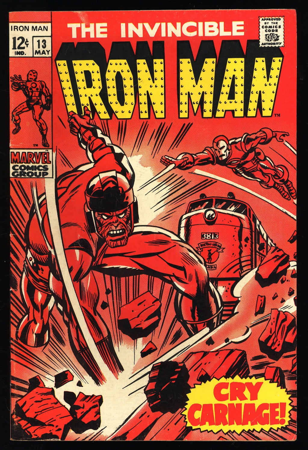 1969 The Invincible Iron Man 13 FN+