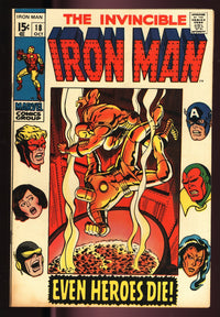 1969 The Invincible Iron Man 18 VF