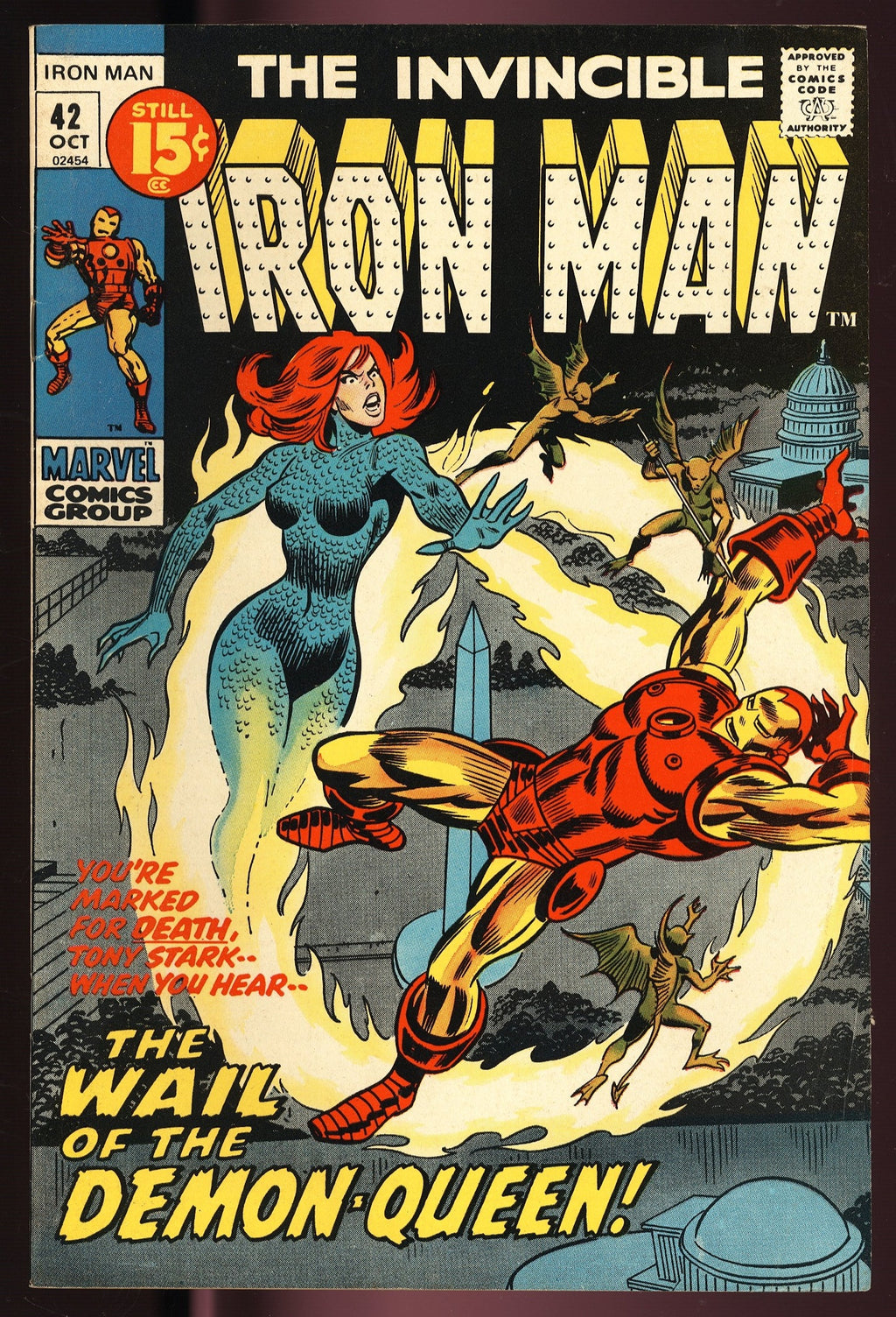 1971 The Invincible Iron Man 42 VF/NM