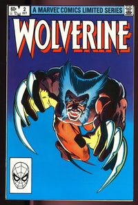 1983 Wolverine 2 Marvel Comics Limited Series VF/NM - 1ST APP YUKIO