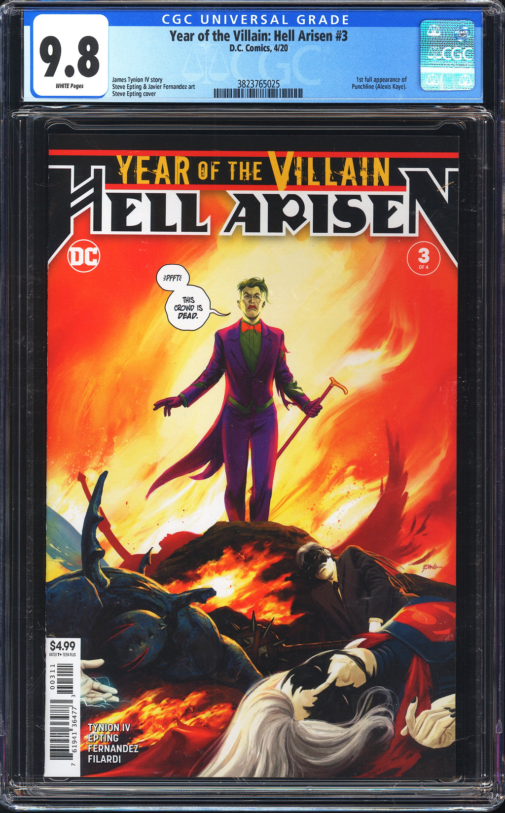 Year of the Villain: Hell Arisen 3 CGC 9.8