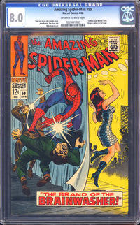 Amazing Spider-Man 59 CGC 8.0