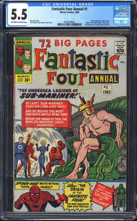 Fantastic Four Annual 1 CGC 5.5