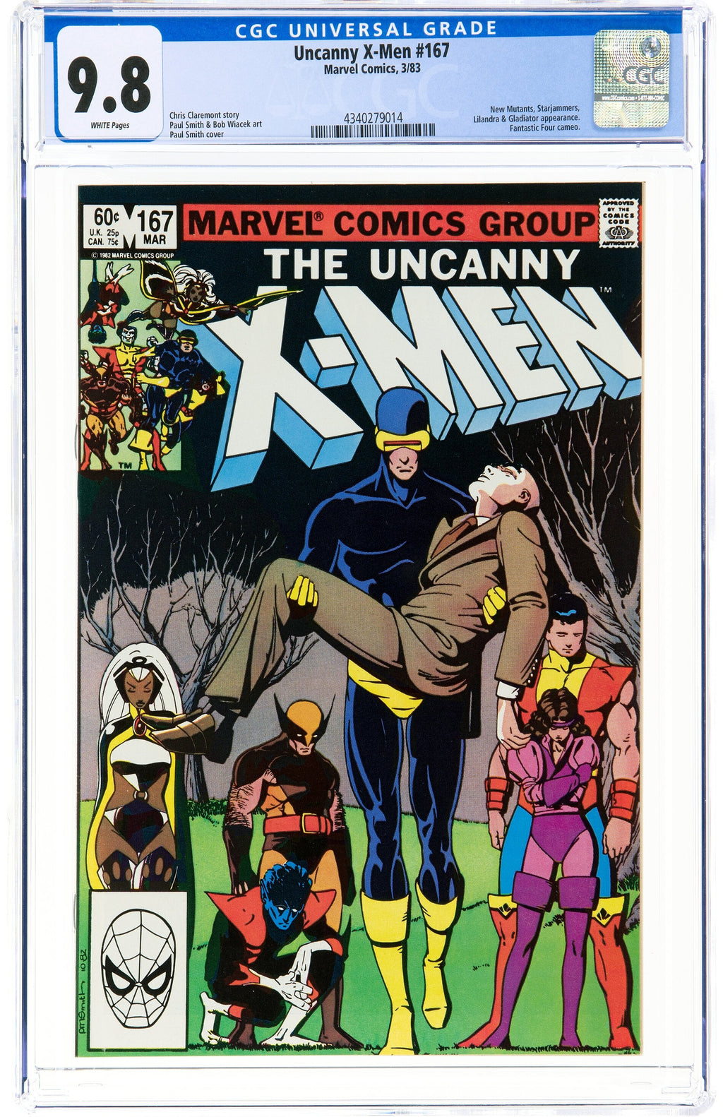 Uncanny X-Men 167 CGC 9.8