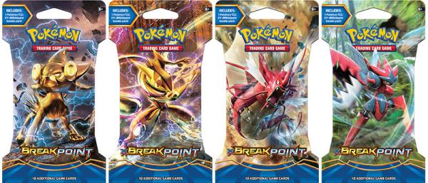Sealed Case Pokémon XY BREAK POINT Sleeved  Packs 144 Box - Fast Ship!!