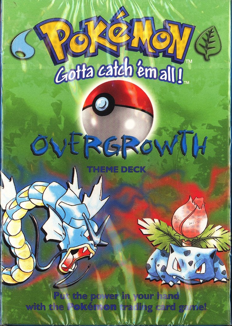 Pokemon Trading Card Game Overgrowth Theme Deck SEALED SHADOWLESS