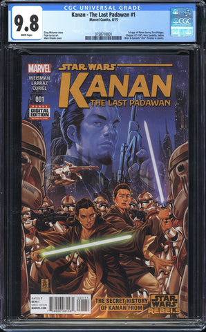 Kanan - The Last Padawan 1 CGC 9.8