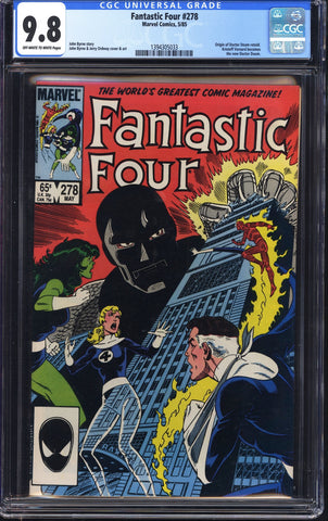 Fantastic Four 278 CGC 9.8