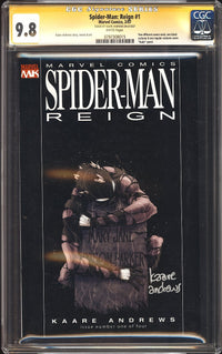 Spider-Man: Reign 1 CGC 9.8 Signed by Kaare Andrews