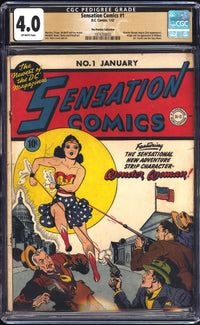 Sensation Comics 1 CGC  4.0 (The Promise Collection)