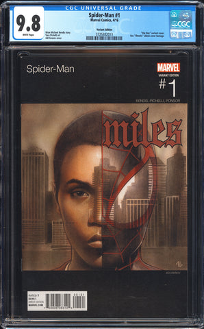 Spider-Man 1 CGC 9.8 VARIANT COVER