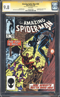 Amazing Spider-Man 265 CGC 9.8 SS & SKETCH BY JOE RUBENSTEIN