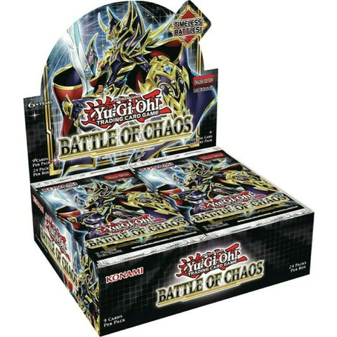 YU-GI-OH! BATTLE OF CHAOS BOOSTER BOX 1ST EDITION 2022