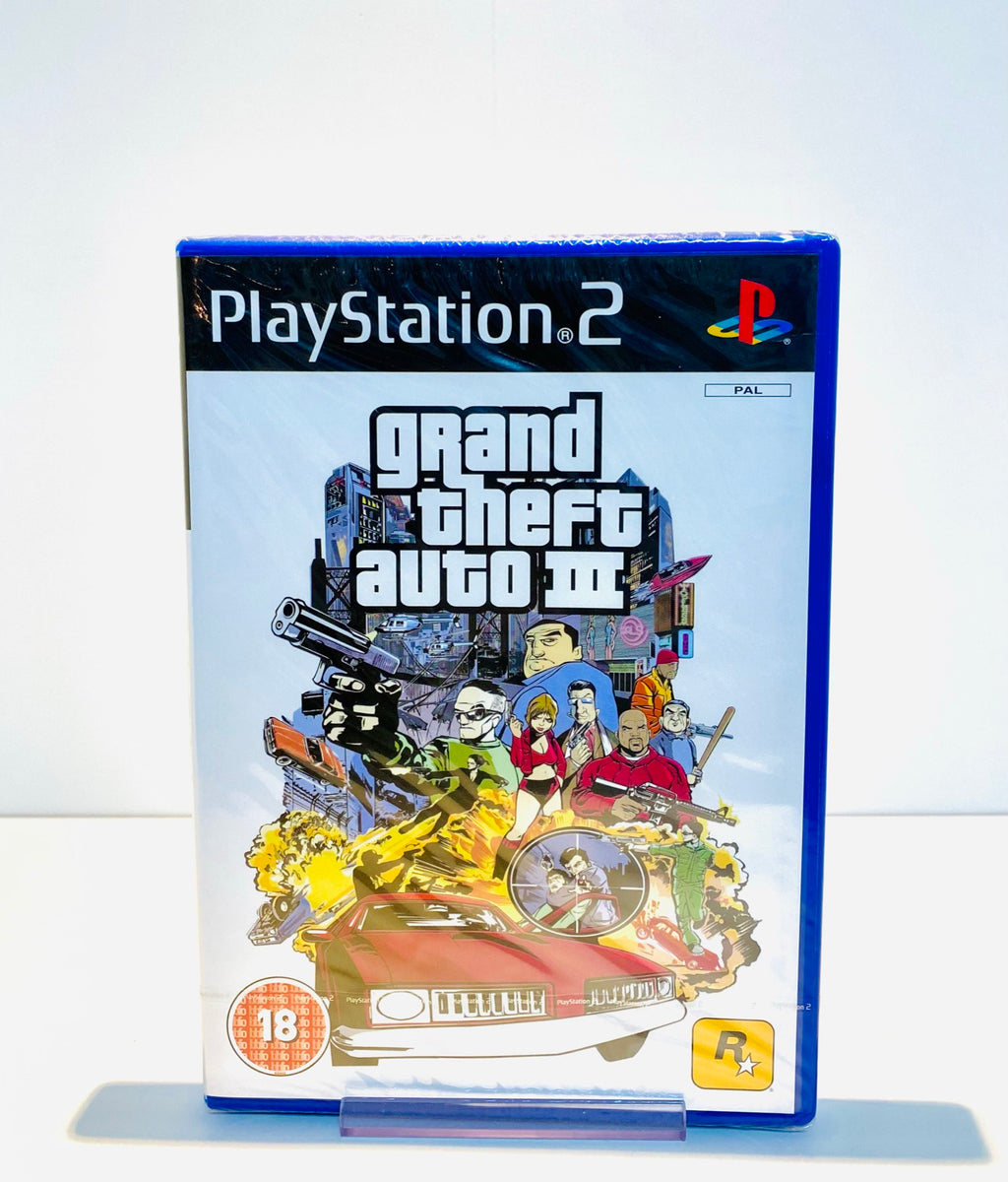 Grand Theft Auto III (Sony PlayStation 2) - Fonts In Use