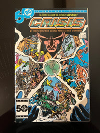 Crisis on Infinite Earths 3 9.6 SIGNED George Perez on 1st PG