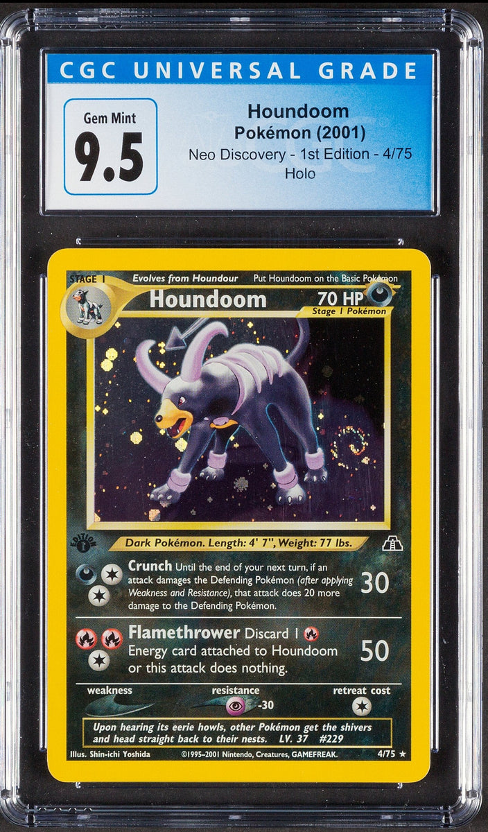 Neo cheapest Discovery Houndour CGC 9