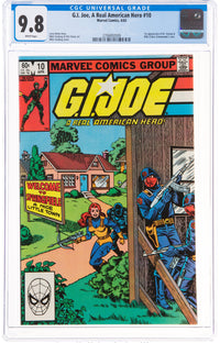 G.I. Joe, A Real American Hero 10 CGC 9.8