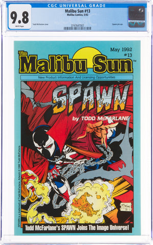 Malibu Sun 13 CGC 9.8