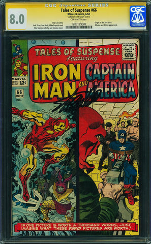 Tales of Suspense 66 CGC 8.0 SS STAN LEE