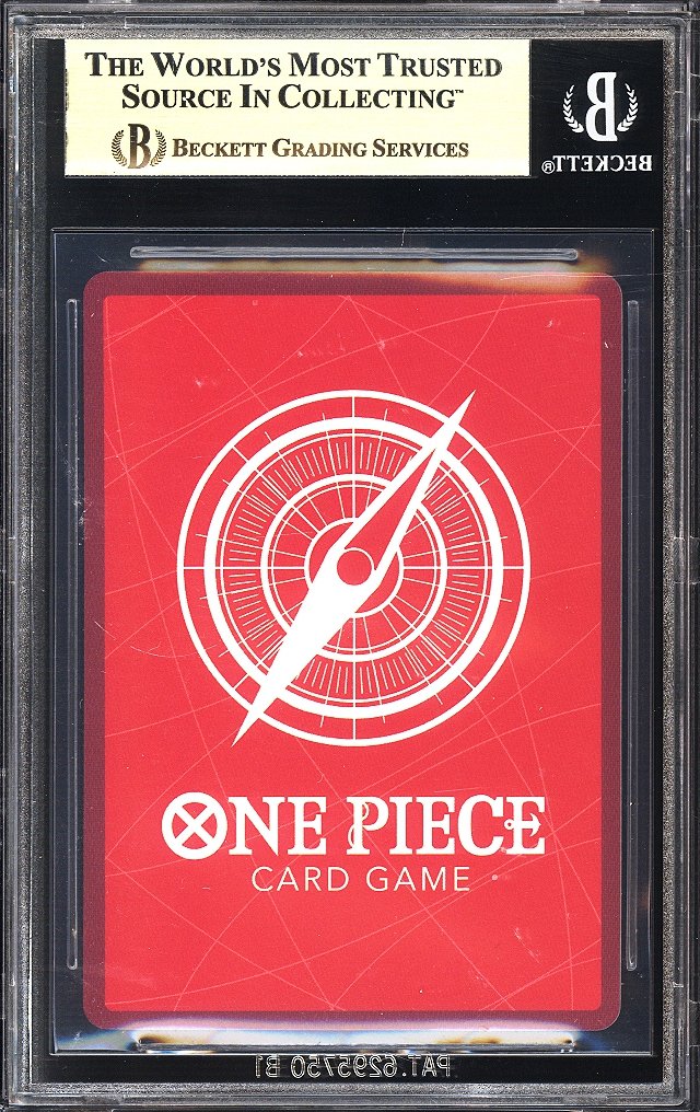 2022 One Piece Monkey D. Luffy OP01-003 Alt Art PRE-ERRATA  BGS 9.5