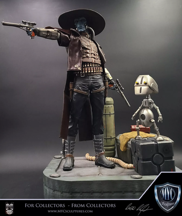 NEW Star Wars Cad Bane Clone Wars 1/4 Statue MYC Sculptures SIDESHOW