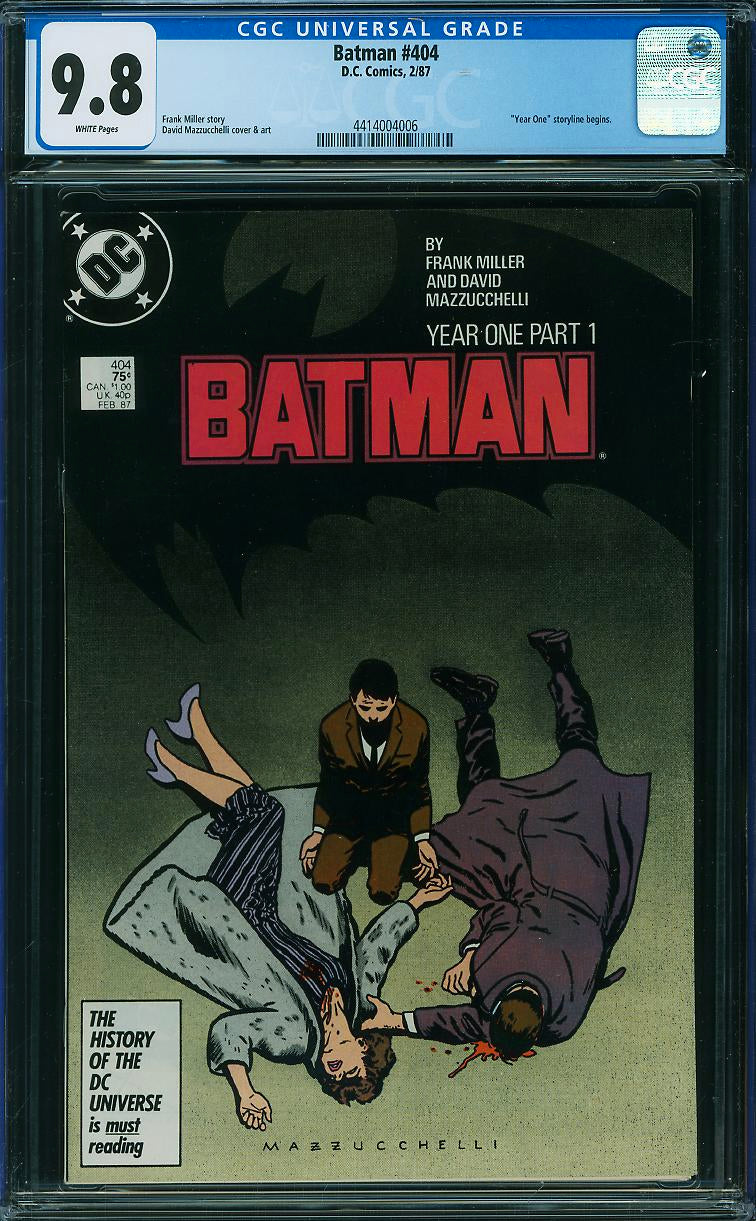 Batman 404 CGC 9.8