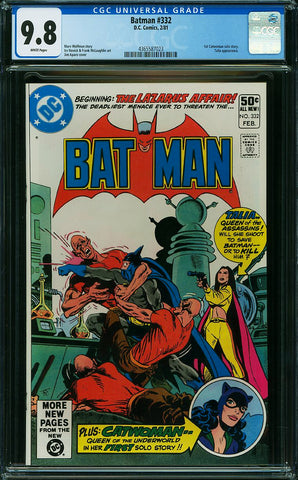 Batman 332 CGC 9.8