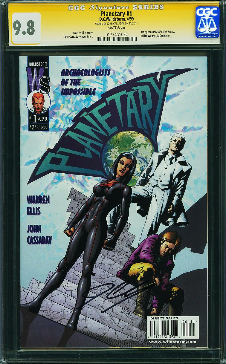 Planetary 1 CGC 9.8 SS JOHN CASSADAY