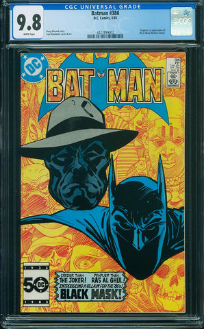 Batman 386 CGC 9.8