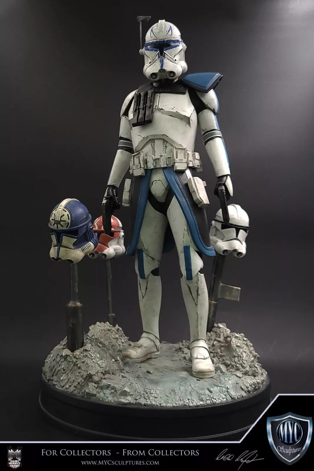 NEW Captain Rex 1/4 Scale Statue MYC Sculptures