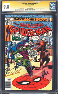 Amazing Spider-Man 177 CGC 9.8 SS STAN LEE