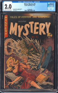 Mister Mystery 8 CGC 2.0