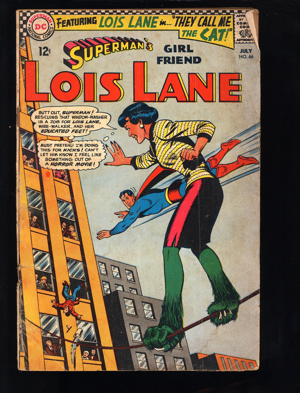 1964 ACTION COMICS WORLDS FINEST LOIS LANE VG/FN LOT OF 5