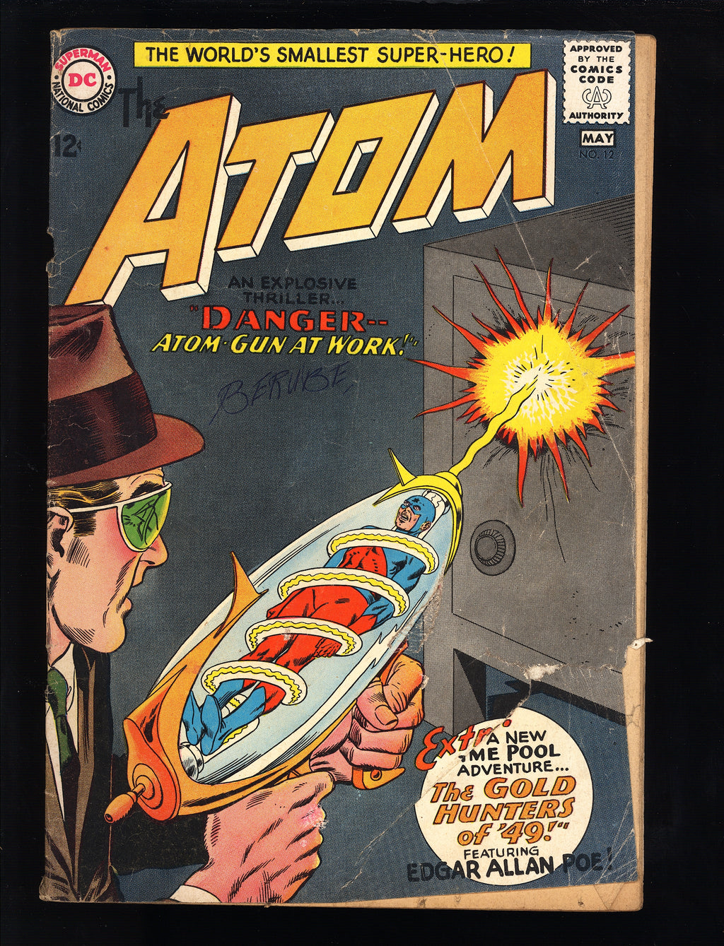 1962 The Atom 4, 12, 22 38, 39 MID GRADE LOT