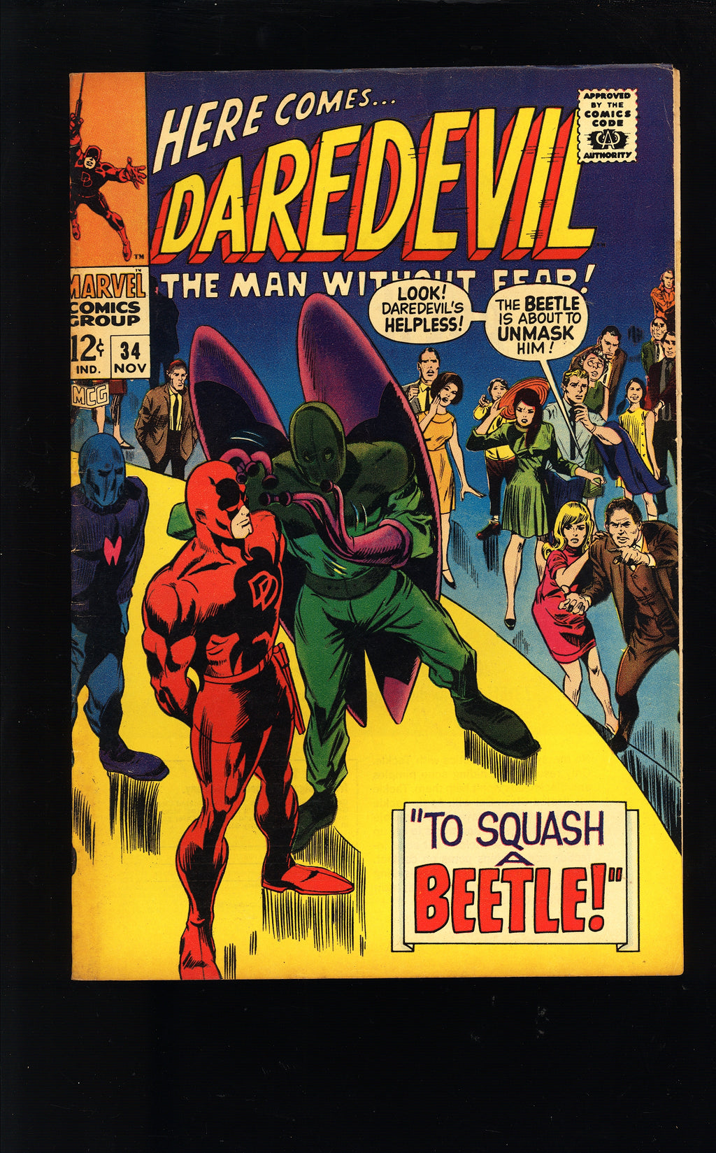 1967 1968 Daredevil 31, 32, 33, 34, 35, 53 FN- LOT ORIGIN RETOLD