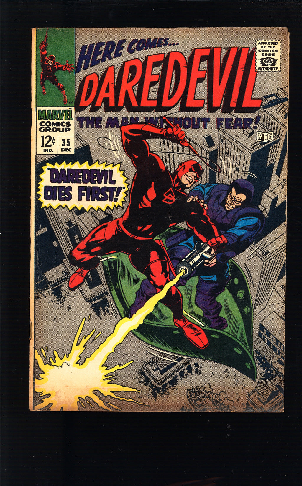 1967 1968 Daredevil 31, 32, 33, 34, 35, 53 FN- LOT ORIGIN RETOLD